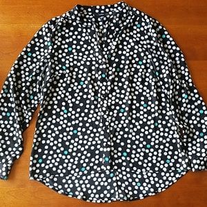 Patterned Alfani button-down shirt